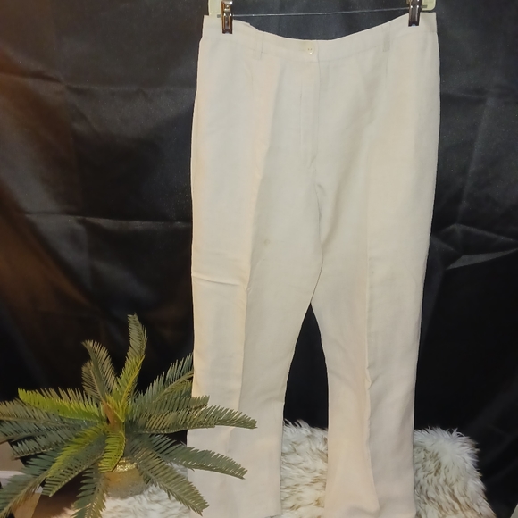 Vintage linen trousers - Picture 7 of 9